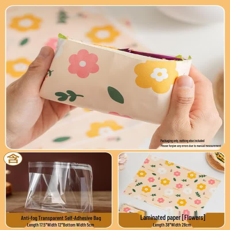 Youluo Food Grade Transparent Anti-Fog Sandwich & Bento Bags