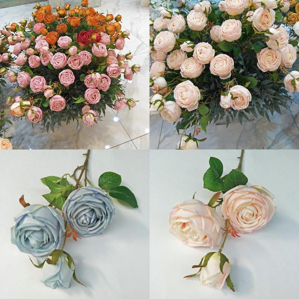 Elegant Artificial Silk Rose Bouquet For Home And Event Decoration