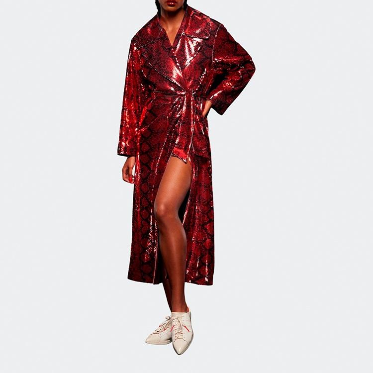(WMNS) adidas Originals x IVY Park SEQ Duster Jacket 'Red' Women's HH7330