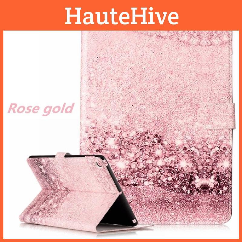 Elegant Marble Pattern Folio Flip Cover For Ipad With Premium Pu Material