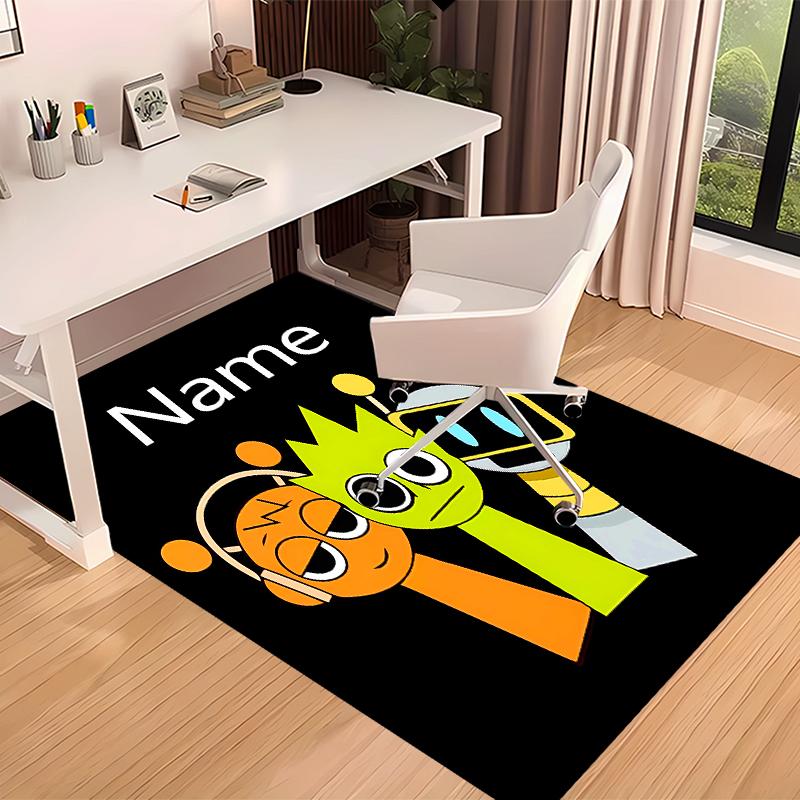 Custom personalization Sprunki themed Print Area Rug - Soft, Washable Non-Slip Indoor Mat,Living Room,Home&Office Decorative Rug