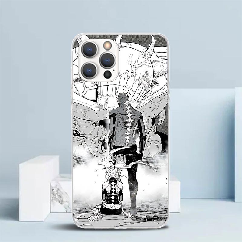 Kaiju No. 8 Anime Soft Cover for iPhone 16 17 Air 15 14 Pro Max 16E Phone Case 13 Mini 12 11 7 SE 8 Print Pattern Fit Cases 16 1