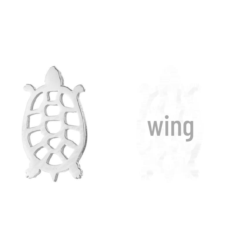 Edelstahl Niedliche Tier Ohrringe: Weihnachtsreh, Hund, Katze, Eichhörnchen, Igel, Dinosaurier