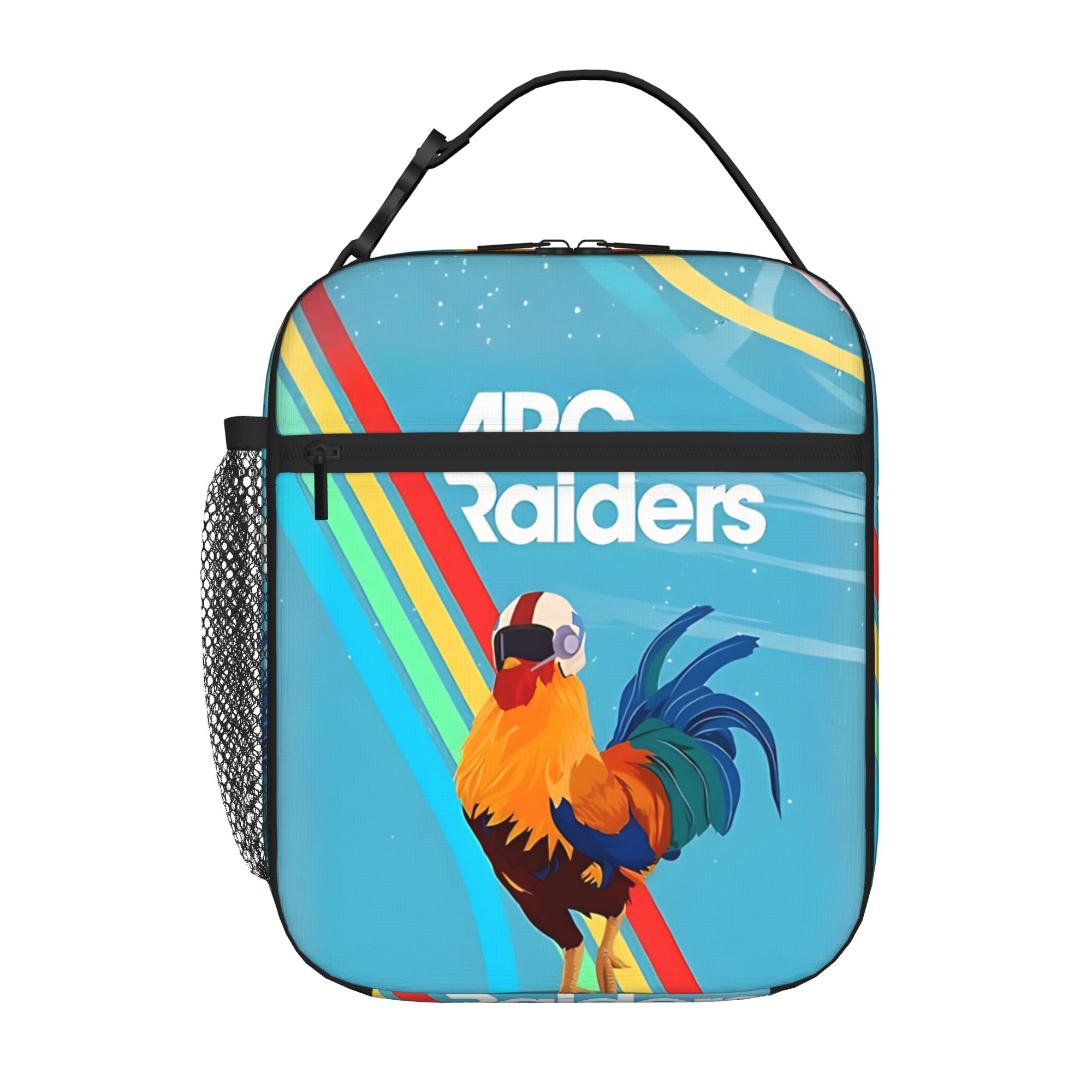 1 Piece Portable Lunch Container Post Apocalyptic World   Zipper Closure Durable Pocket A-Arc Raiders  For Lunch Lunch Box Bag One Size