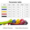 Yoga Resistance Rubber Band Fitness Elastic Band 03 To 11 Mm Gym Strength Training Pilates Latex Elastic Band Indoor Equipment