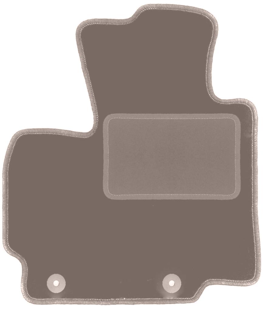 Beige Driver's Mat For: Mitsubishi Space Star II Hatchback (2013-)
