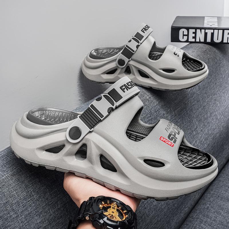 Zapatillas de Verano Elegantes para Hombre con Tira Única de EVA para Exteriores y Conducir