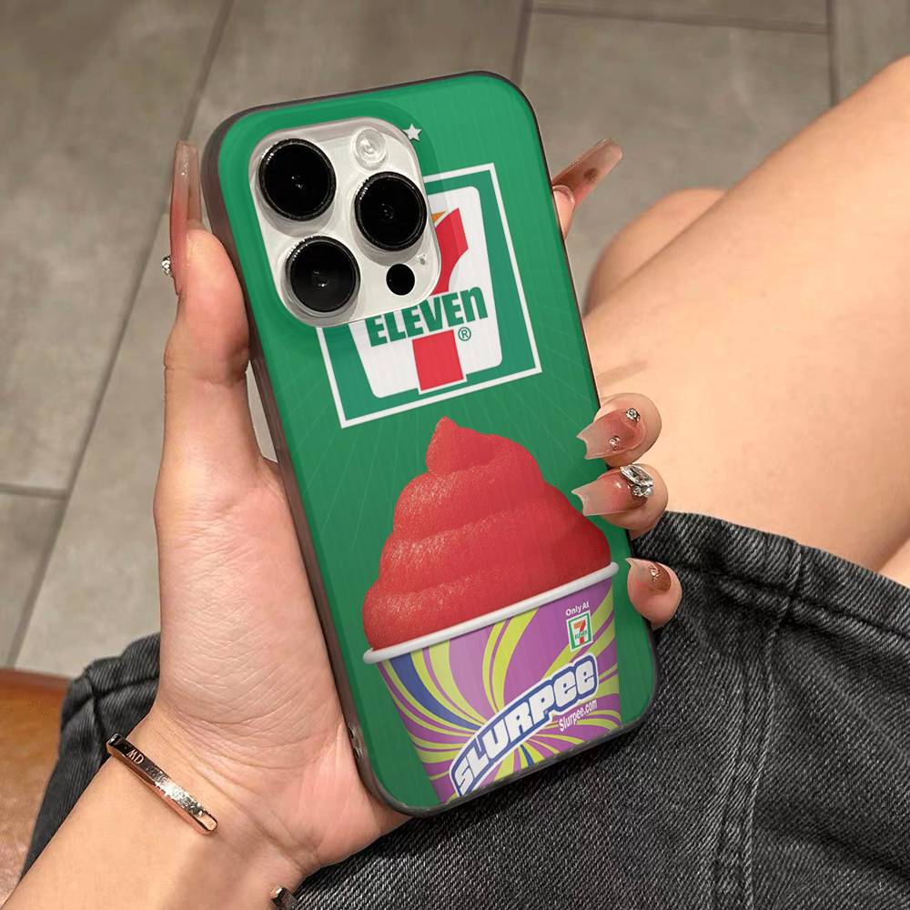 

7Eleven 711 Phone Case For IPhone 17 16 15 14 Plus 13 12 11 Pro Max Pro Wave Corrugated Cover iPhone 13 pro
