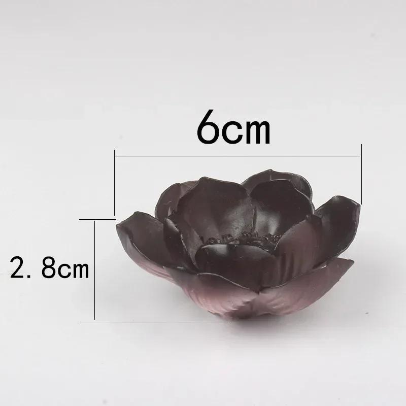 

Ceramic Color-changing Tea Pet Chinese Tea Set Accessories Flower Model Sculpture Decoration Home Tea Tray Ornaments Crafts