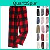 Pantaloni Peluche Pigiama Donna Pantaloni Pigiama Vita Morbida Elastica Fondo Pigiama Pantaloni a Quadri Con 2 Tasche