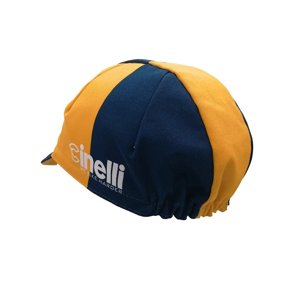 Cinelli Cycling WE BIKE HARDER ORANGE Cap,