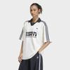 Brand Women OVersized Football Sweater With V Neck Design