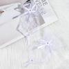 Fashion Lace Fingerless Tulle Short Gloves Ultra Thin Stretchy Mesh Bride Vintage Bowknot Wedding Party Wrist Gloves Accessories