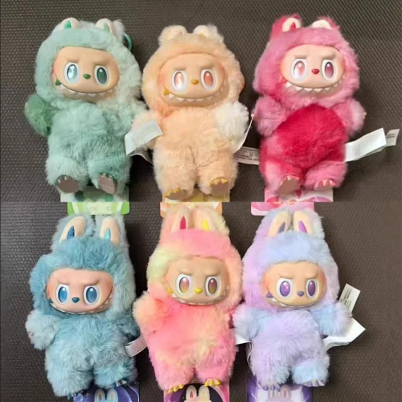 New Labubu Plush Doll V3.0 Generation Plush Toy Doll Decor Gift Collectible Artist Toy Key Chain