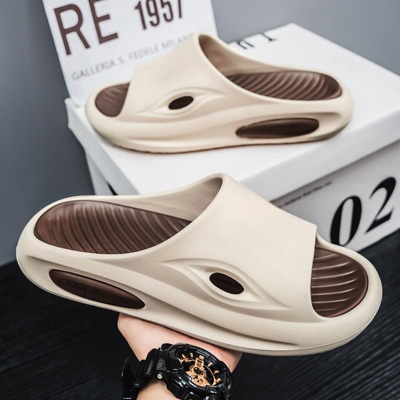 TUINANLE High Quality Soft EVA Sole Summer Slippers for Men Bathroom Slippers Home Slides