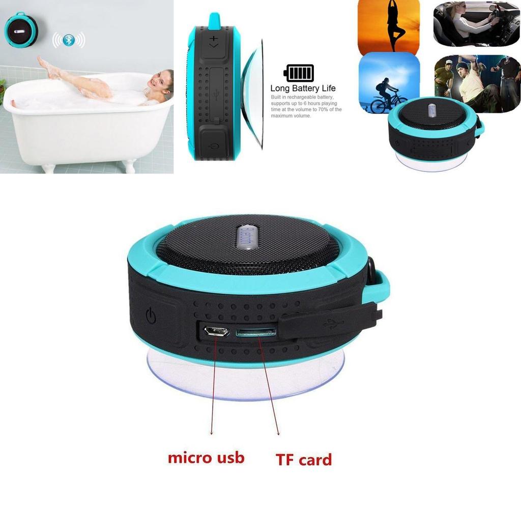 Kabelloser Tragbarer Wasserdichter Stoßfester Outdoor Sport Lautsprecher Bluetooth