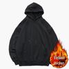 Men's Japanese Loose Fit Thin Fleece Hooded Sweatshirt for Spring/Autumn - Trendy Unisex Outerwear