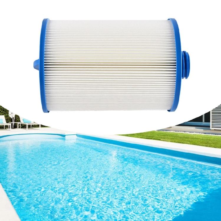 Pool Pump Filter for Spa and Swimming Pool Care, Pleated Media Filter with Single Replacement Unit for Service and Routine Cleaning