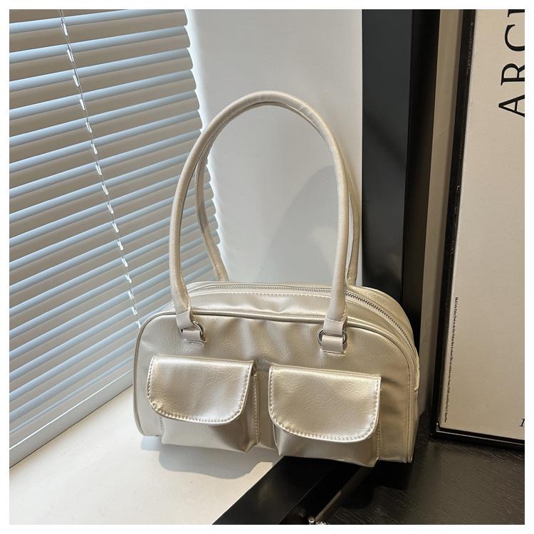 Autumn 2024 Lux Retro Small Square Bag: Chic Handheld & Shoulder Underarm Design