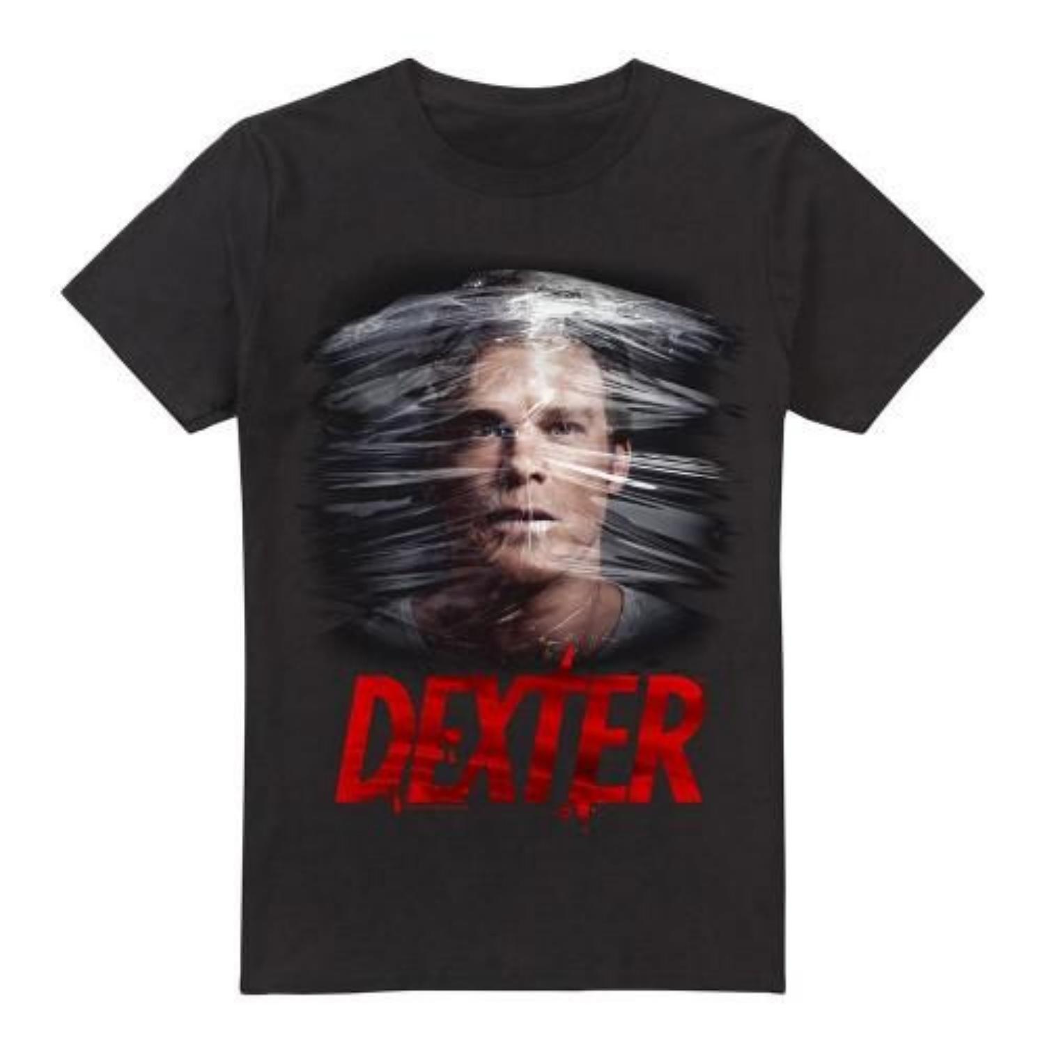 Dexter Mens Plastic Wrap T-Shirt S