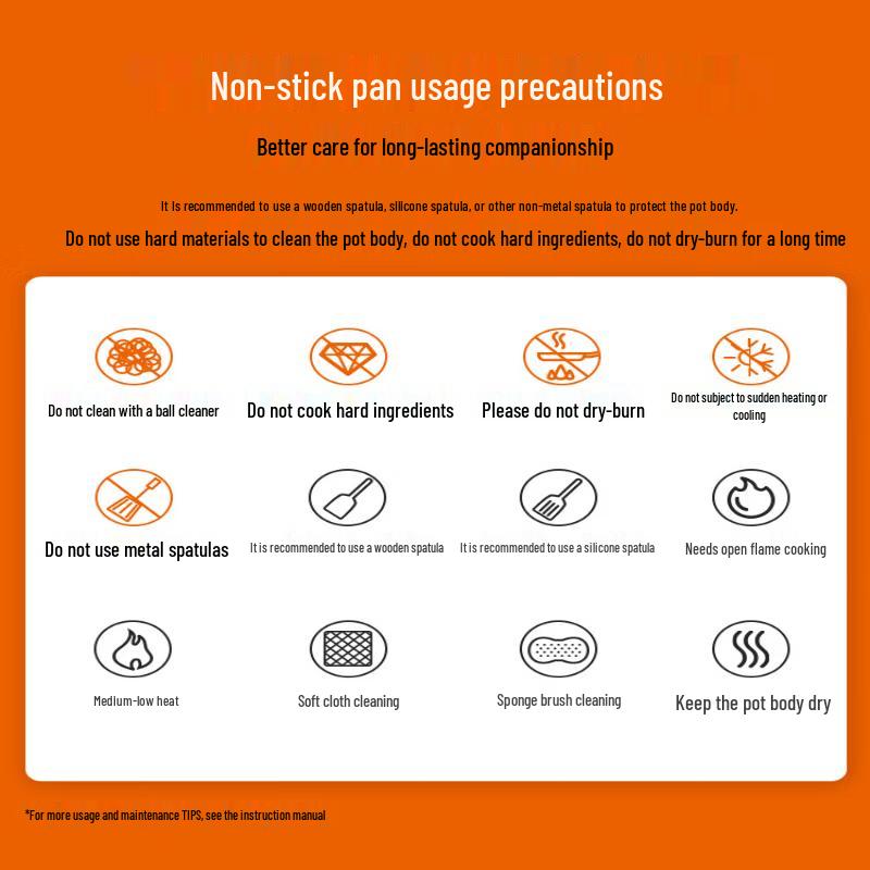 Supor 28cm Non-stick Flat-Bottom Stir-fry & Frying Pan