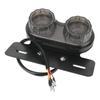 Motorcycle Accessories Brake Licence Plate Holder Light Universal Motorcycle LED Tail Light Twin Dual Turn Signal Light 12V