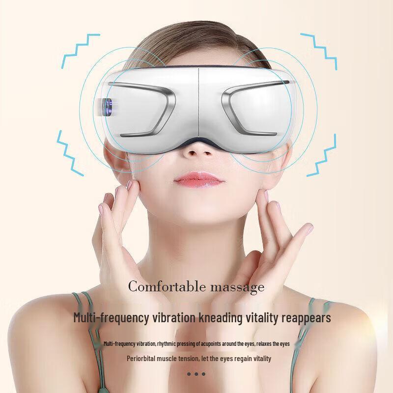 AUX Eye Massager with Heat and Bluetooth Music CN plug (adapter included)