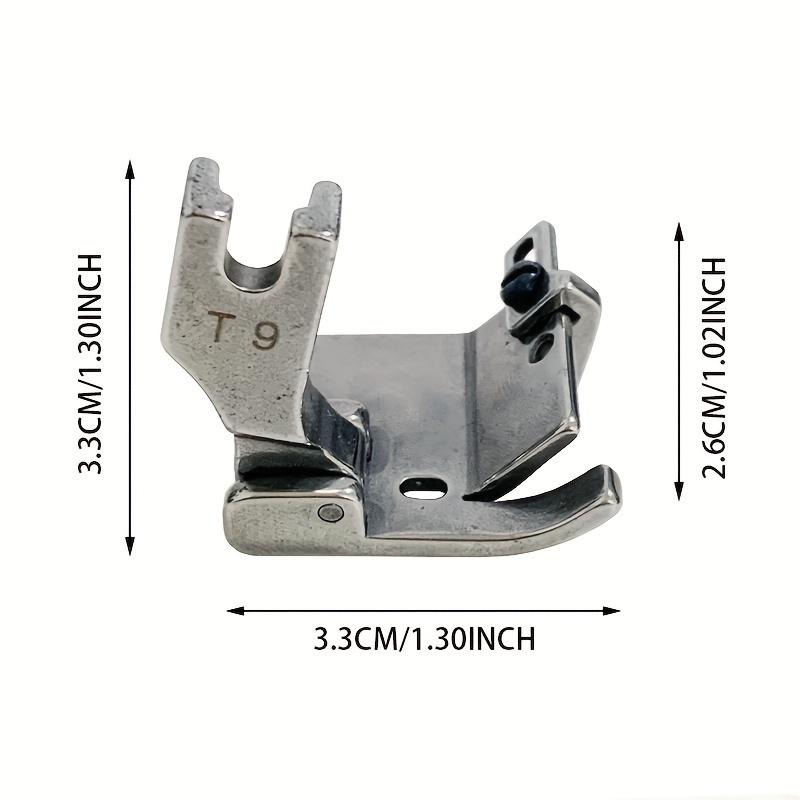 1 X Computerized Flat Sewing Machine T9 Universal Presser Foot - Folding Pull Tube Folding Device Presser Foot Adjustable