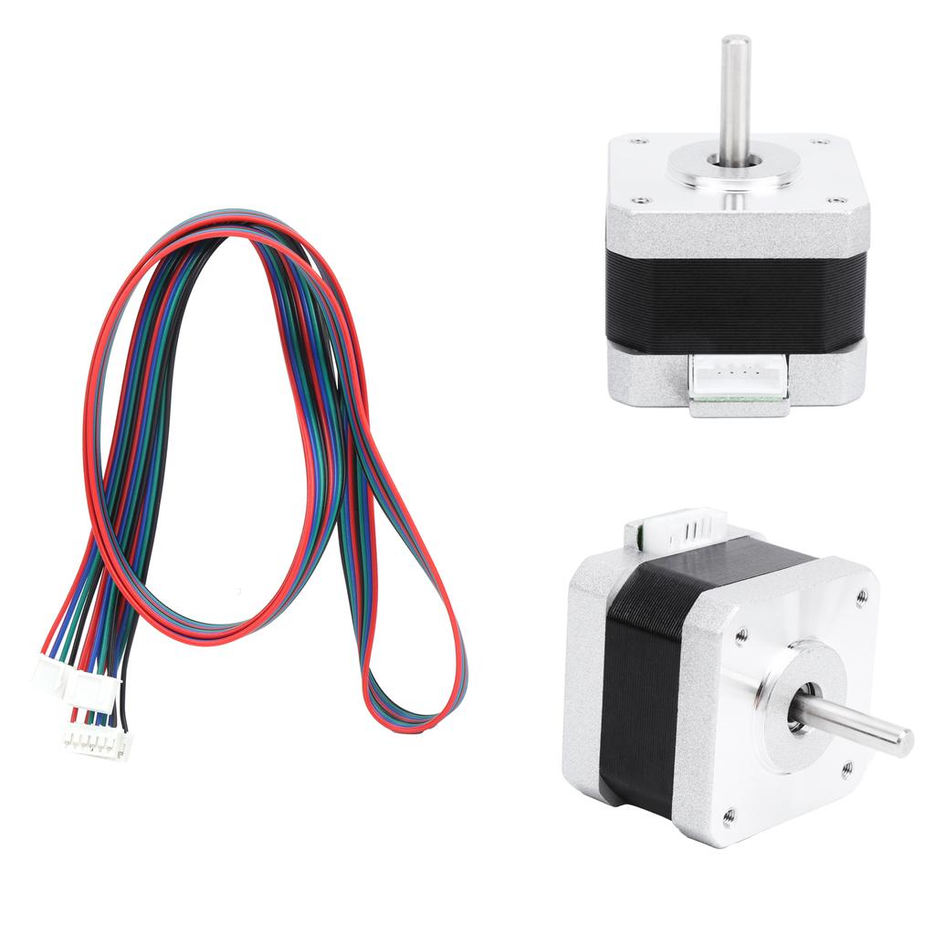 42 Stepper Motor 1.8 degrees  2 Phase 1.2A 0.3N.M Torsion Accessory for 3D Printer Carving Machine