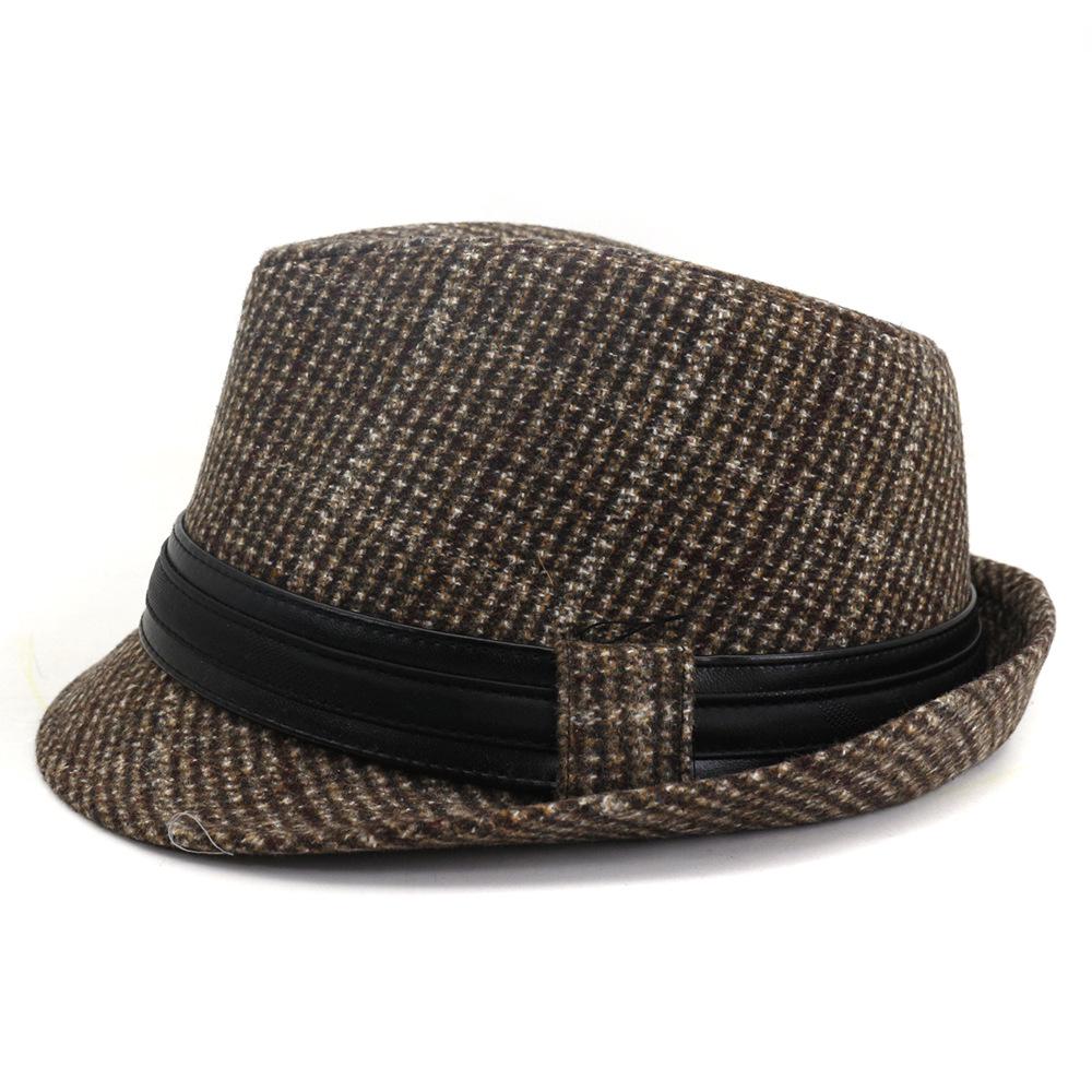 Buy Mens Gentleman Wool Felt Fedoras 