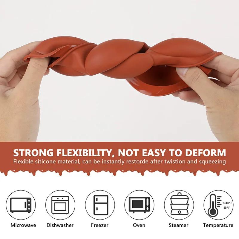 Circle Mold Chocolate 6-Cavity Semi Sphere Silicone Molds Half Sphere Baking Molds Bpa Free And Non-Stick Cylinder Cookie Mould