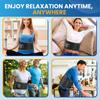 Electric Back Massage Hot Compress Waist Massager with Controller Heating Vibration Airbag Lumbar Support Relaxing Waist