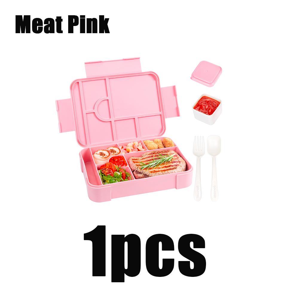 

1 шт. Ланч-бокс бенто большой вместимости. Контейнер для еды, пригодный для микроволновой печи. Герметичный, портативный, с разделителями, для сохранения свежести. 1&1330ml&1