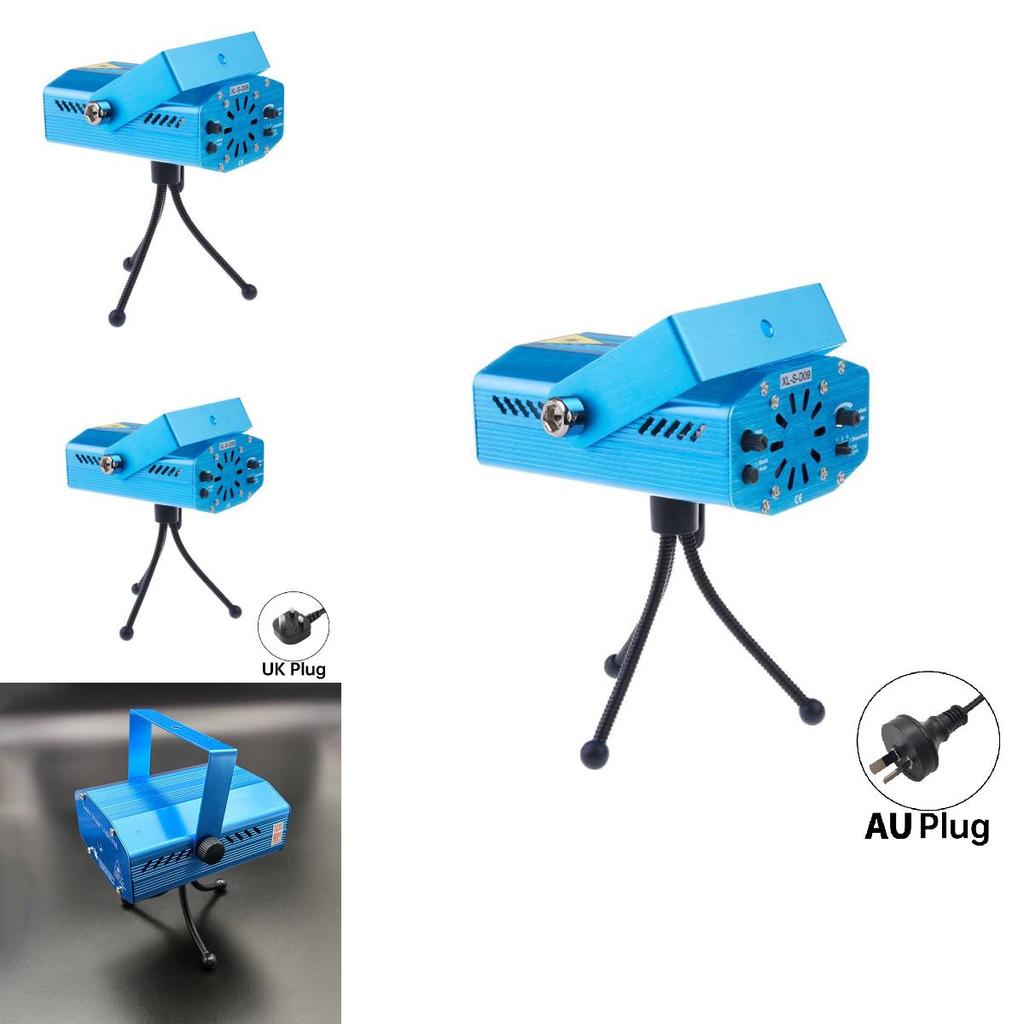 Portable Laser Stage Light With Colors For Indoor Parties And Festive Decor