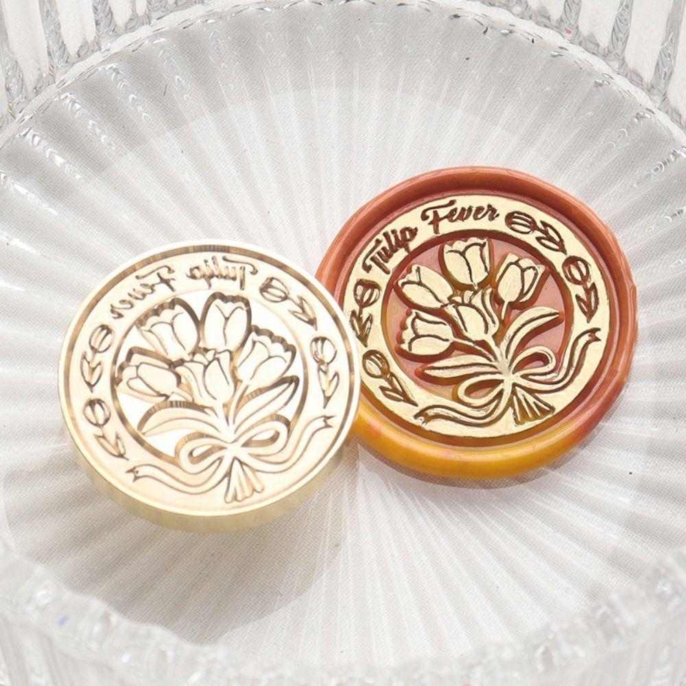 Card DIY Envelope Albums Fire Paint Seal Stamp Scrapbook Decoration Embossed Stamp Wax Seal Stamp