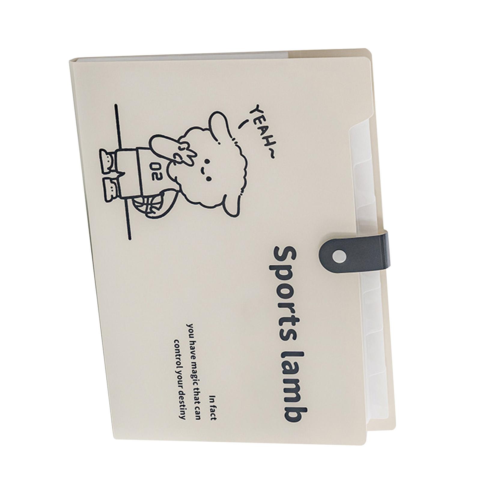 Expanding File Folder 8 Layers Classification Labeling Waterproof Accordian File Folder Documents File Folder for Type 1