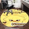 Personalized K-Kpop Team Round Chair Office Rug - Perfect for Mat, Office Chair & More - Ideal Gift for Birthdays and Holidays