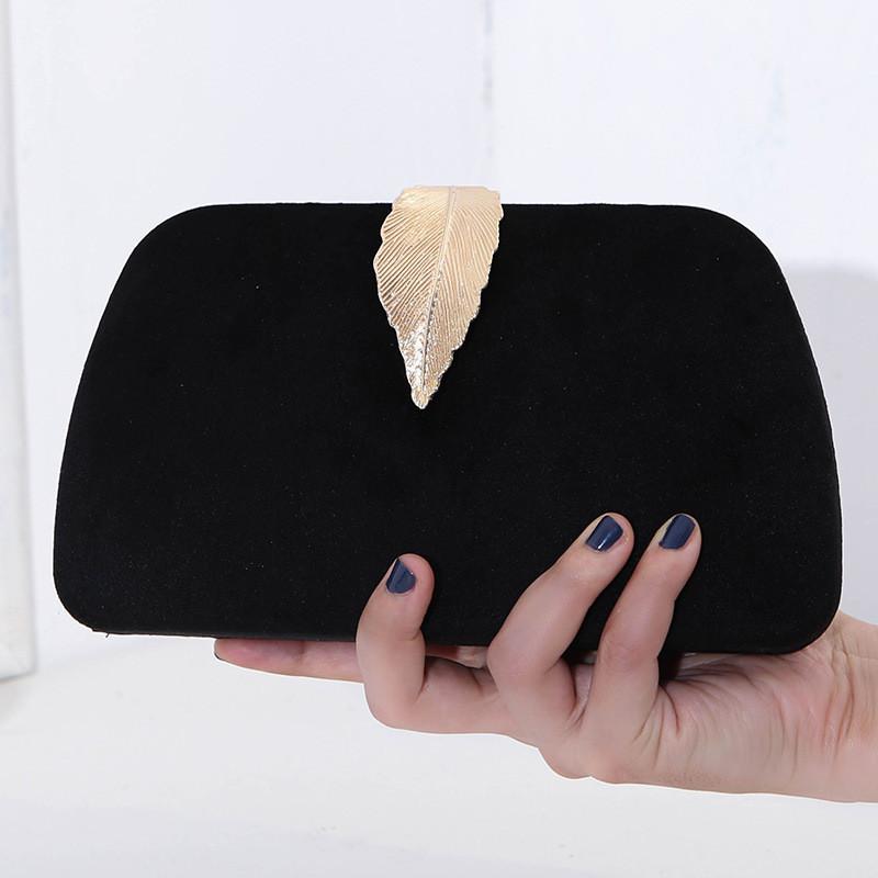 Stylish Velvet Square Bag With Lock Closure And Phone Pocket For Dressy Occasions