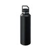Zalatto Slim Thermos Stainless Steel Mug Bottle, 450ml, Vacuum Insulated, Keeps Hot or Cold, Black (Men's Stylish Matte Series) TS-1508-009