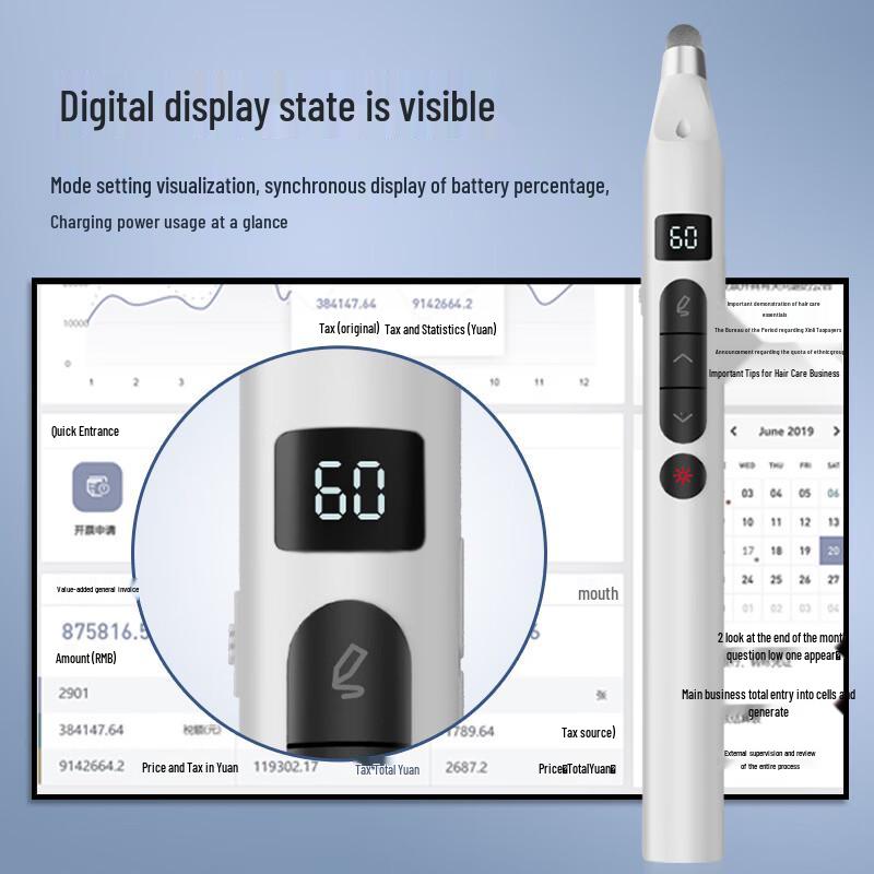 Telescopic Digital Display Presentation Pointer