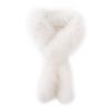 Sancai 2025 Light Luxury Fox Fur Cross Scarf