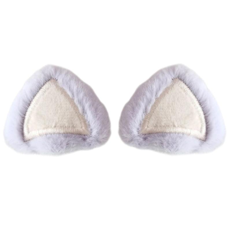 

Cats Ears Costume Headwear Comfortable Plush Ears Daily Wear Trendy Rabbits Headbands for Parties and Role Playing