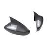 For Mazda CX30 CX-30     Car Rearview Side Mirror Cover Wing Cap Door Housing Shell Trim Sticker ABS Carbon