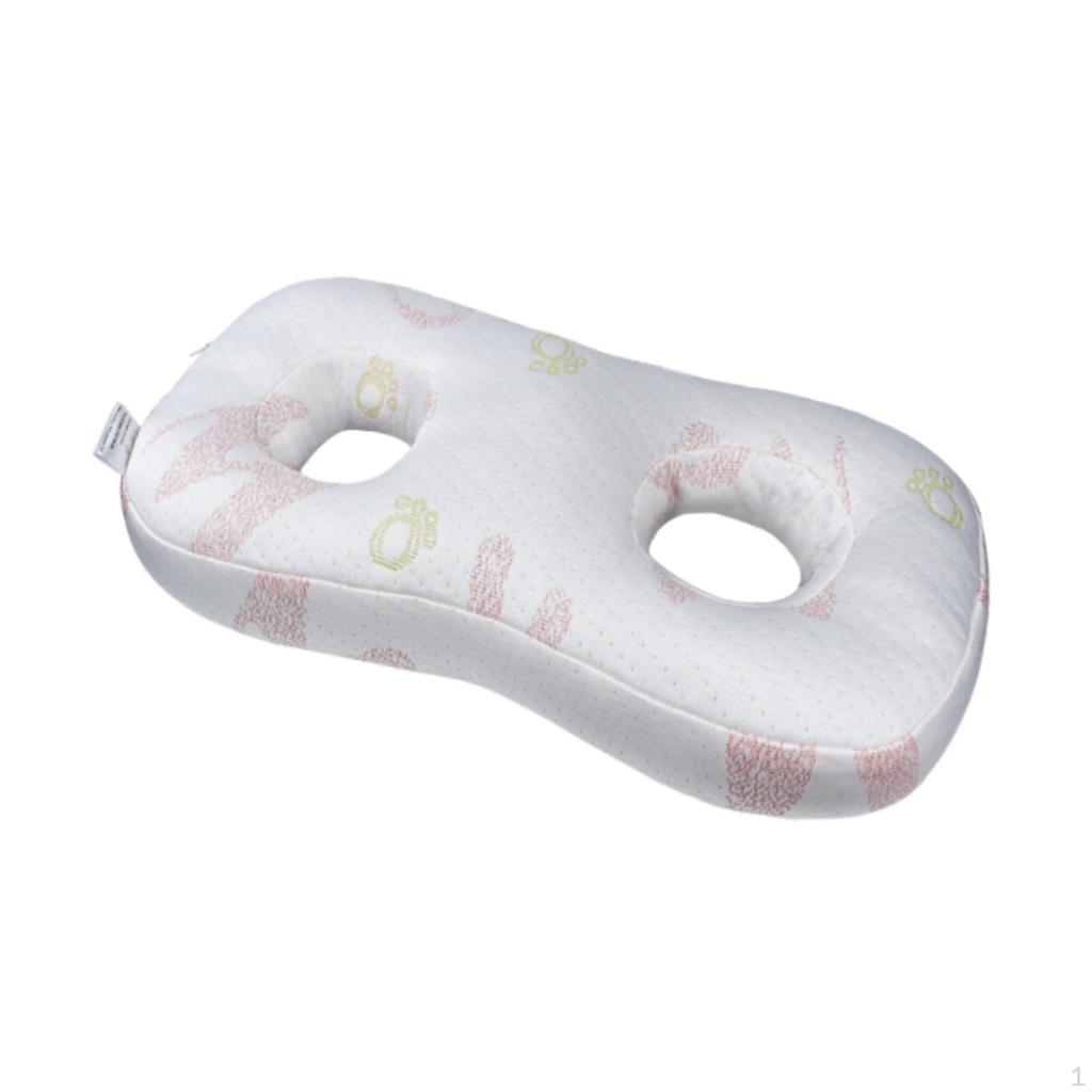 Ear Hole Protector with 2 Holes, Soft Support Pillow for Earplugs, Relaxation, Sleeping, Piercings