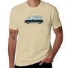 T4 Bus White Green Tshirt Funnys Anime Clothes Graphics Unisex Workout Shirt