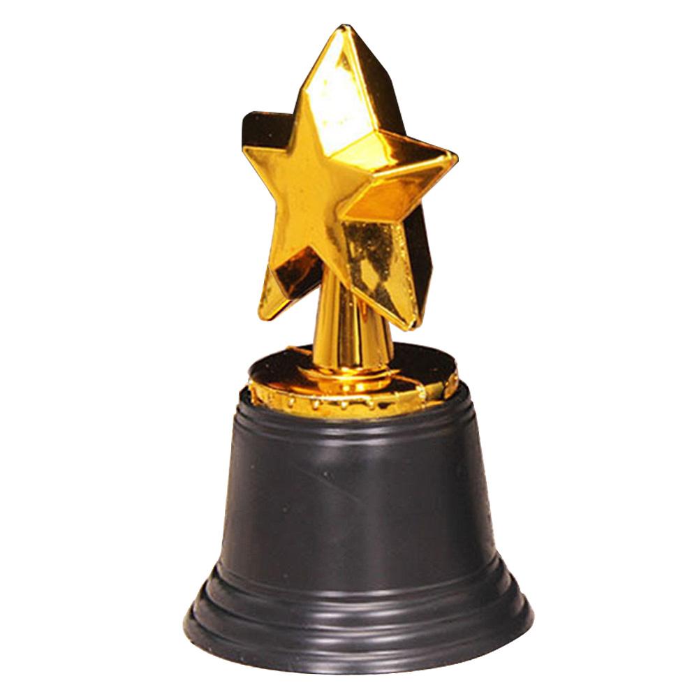 Star Trophy Award Gold Award Trophies Classroom  Rewards for Kids Party Favors Props Rewards Winning Prizes