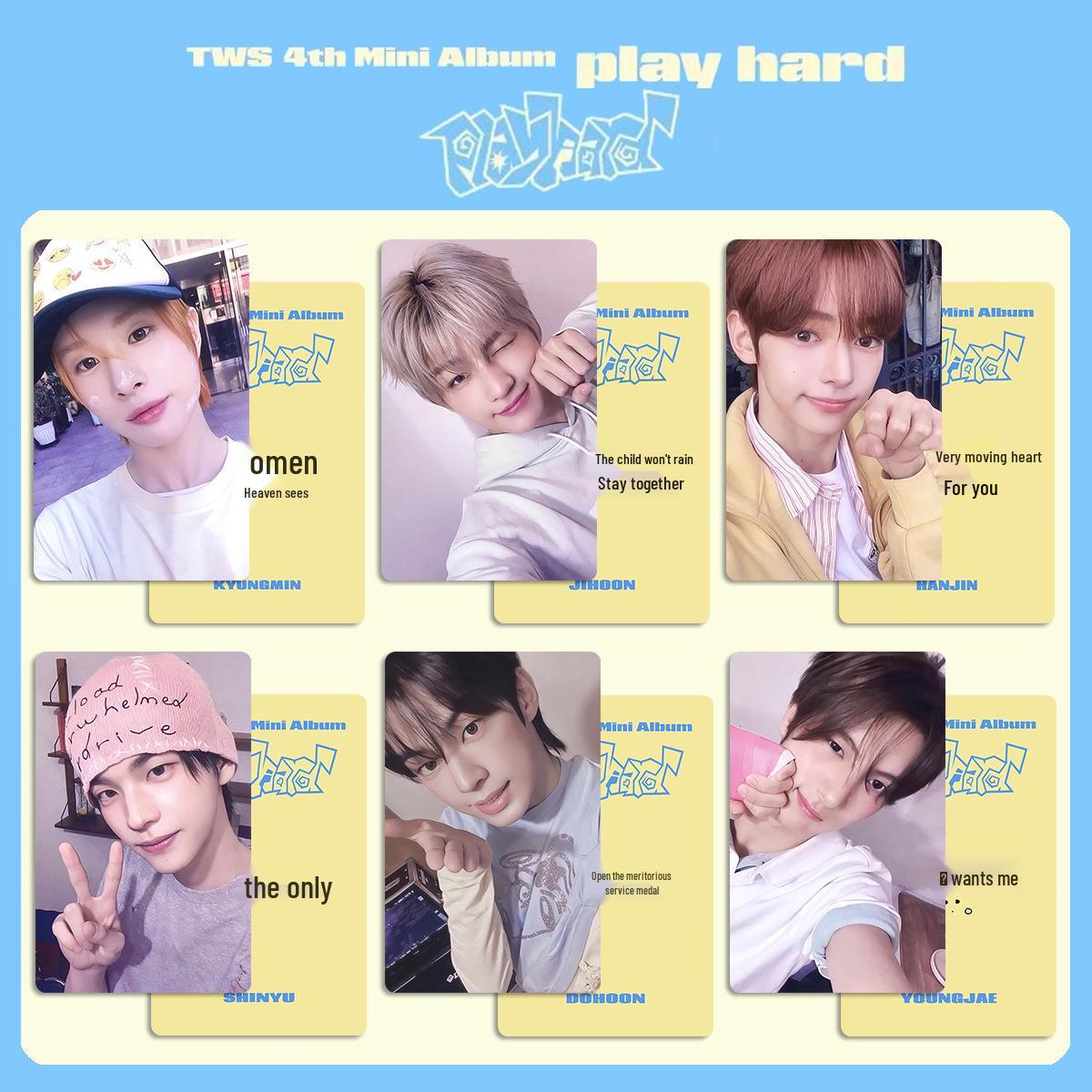 TWS PLAY HARD Toast Album YZY Special Photocard
