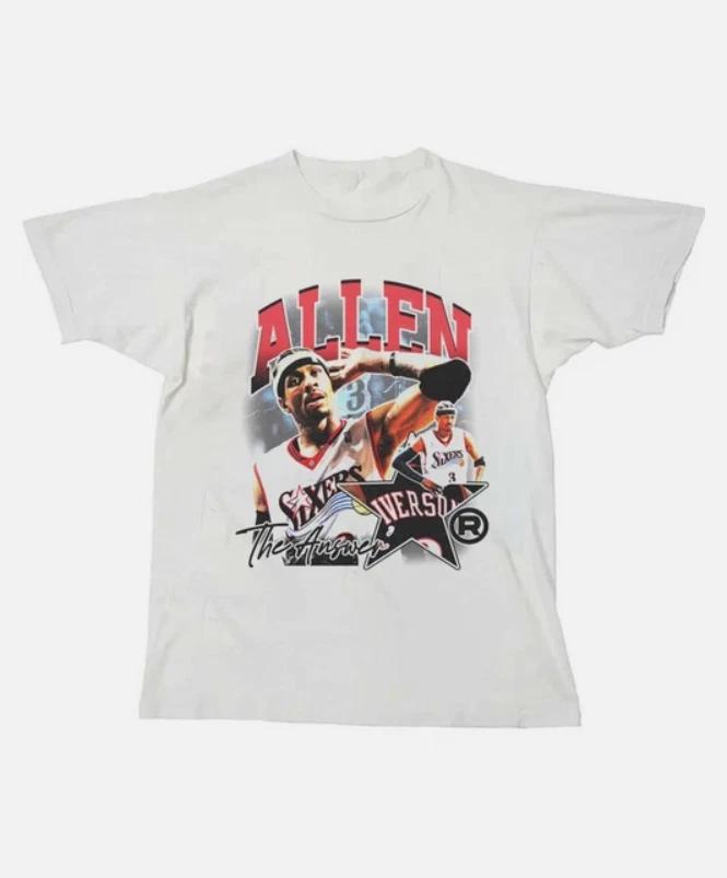 Hot Allen Iverson Shirt New Unisex S-5XL T-Shirt S