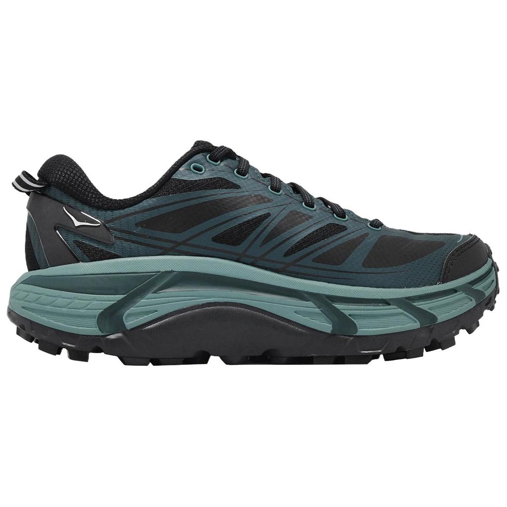 HOKA ONE ONE Mafate Speed 2 Trail Running Shoes Unisex Black Green 1126851-BBYL