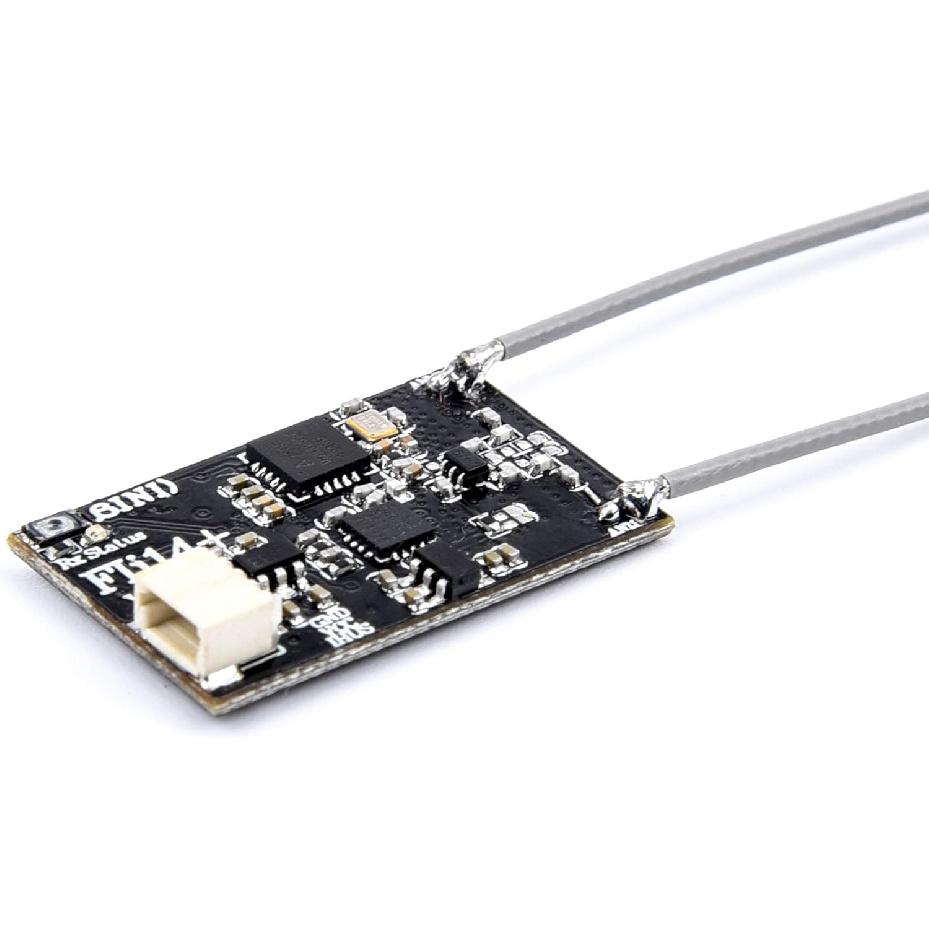Fli14+ 14CH Mini Receiver 2A with RSSI Output IBUS Micro FPV Receiver for Flysky AFHDS-2A for FS i6 i10 i6x Turnigy I6S RC Remote Controller